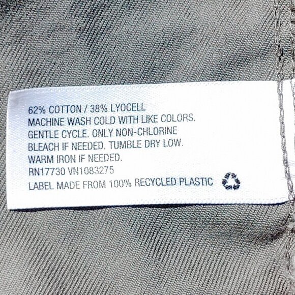 Universal Thread Dress Women's Size Small Full Zip with Pockets Fatigue Green - Picture 7 of 7